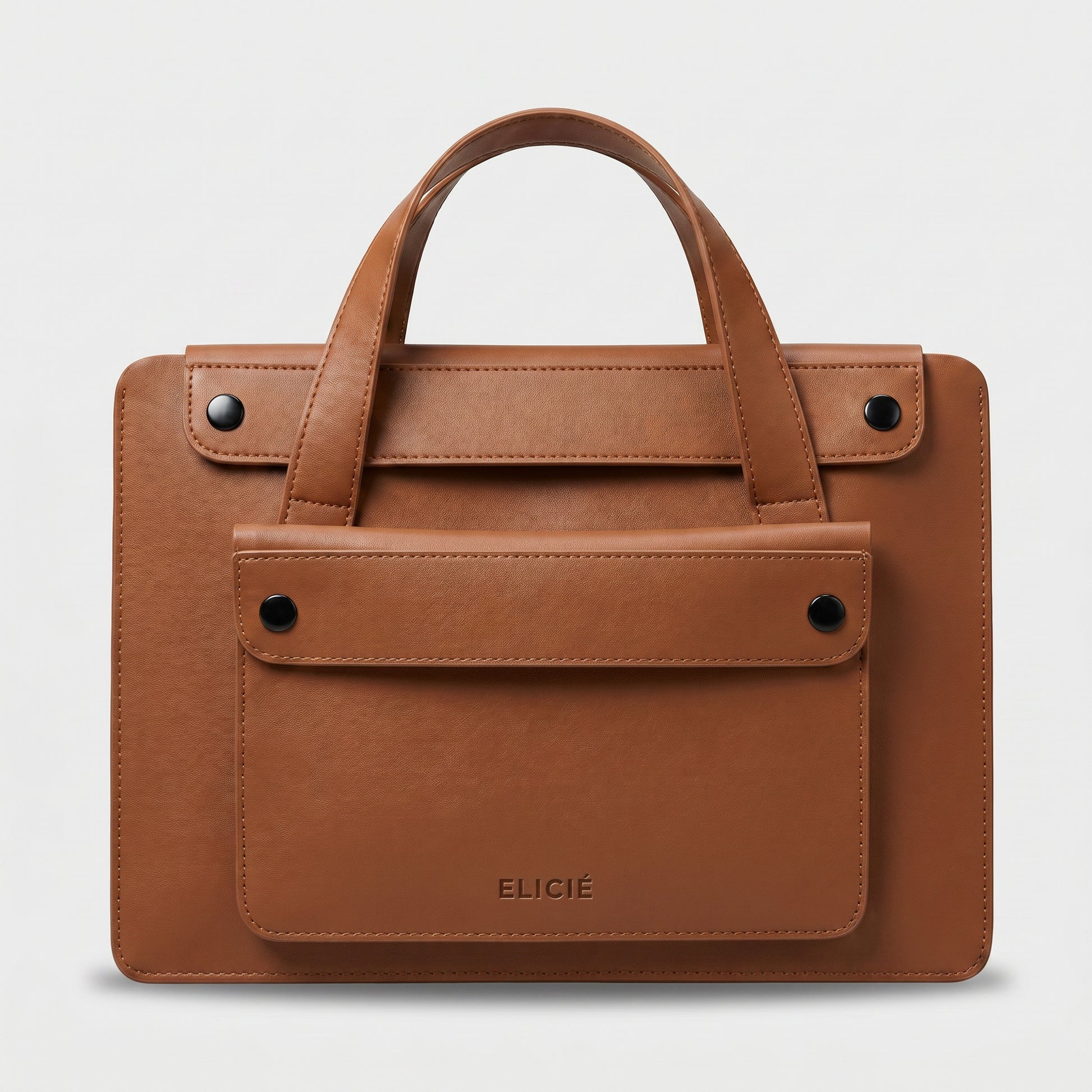Paris Italian Leather Office Bag - Laptop Bag