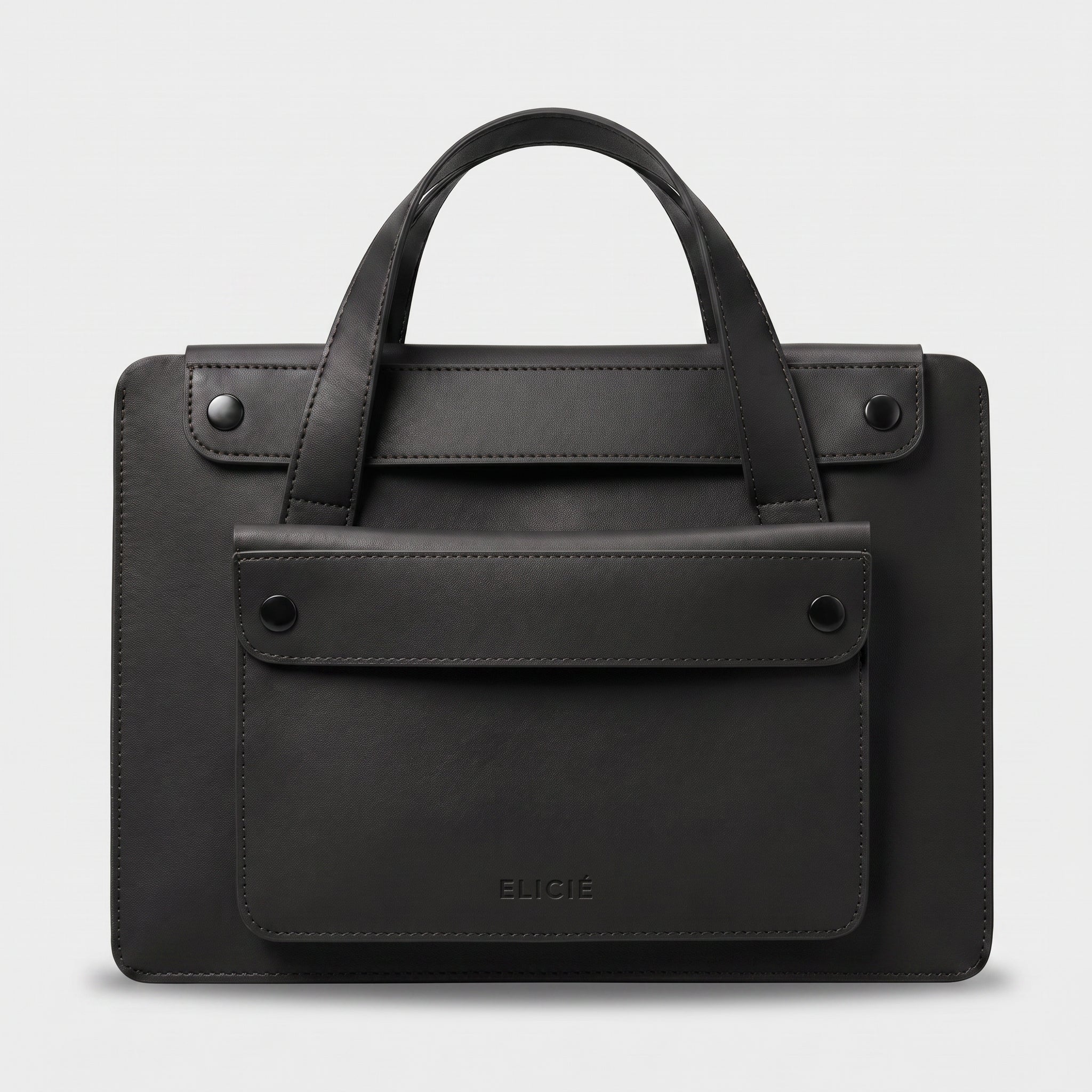 Paris Italian Leather Office Bag - Laptop Bag