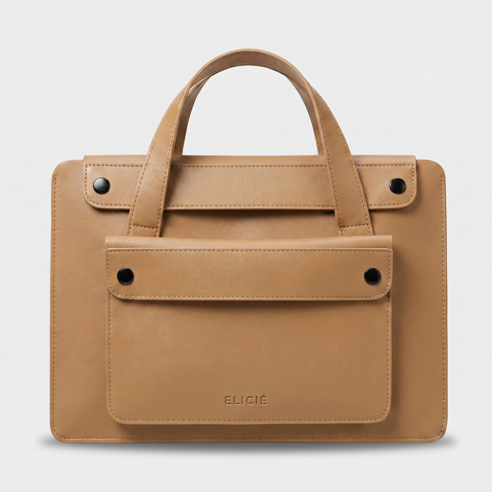 Paris Italian Leather Office Bag - Laptop Bag